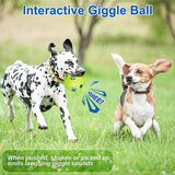 Interactive Dog Toy Wobble Giggle Ball with Funny Sounds