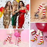 Women Knit Leg Warmers 80s Ribbed Neon Leg Warmers Costume