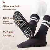Yoga Socks with Grips for Women Non Slip Pilates Workout Ballet