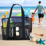 Mesh Beach Bag Oversized Beach Tote Toy Bag