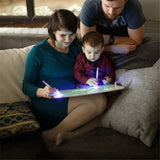 LED Luminous Drawing Board Magic Draw With Light-Fun