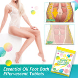 Essential Oil Foot Bath Effervescent Herbal Foot Soak Tablets