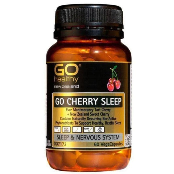Go Healthy Go Cherry Sleep 60 Vegecaps