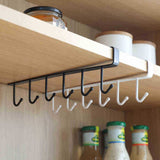Kitchen Storage Rack Cupboard Hanging Hook Hanger Storage Organizer Holder