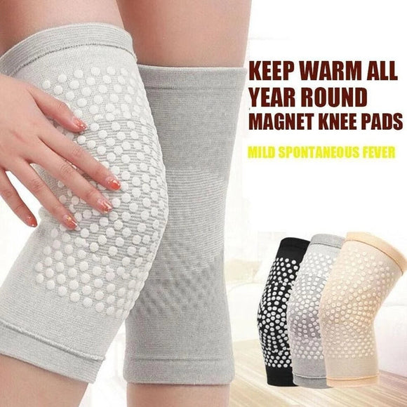 1 Pair Wormwood Self-Heating Knee Massager Pad