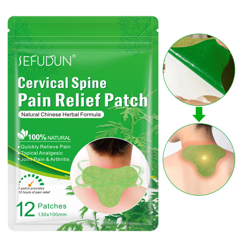 Flexiknee Natural Knee Pain Patch Herbal Knee Patches for Relief