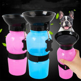 500ML Pet/Dog/Cat Water Bottle Cup Drinking Feeder Dispenser Travel Portable Bowl