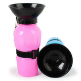 500ML Pet/Dog/Cat Water Bottle Cup Drinking Feeder Dispenser Travel Portable Bowl