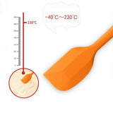 3pcs Silicone Spatula Set Heat Resistant Cake Cream Butter Spatulas