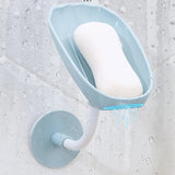 Punching Pasting Wall-mounted Dual Purpose Soap Dish For Bathroom Holder